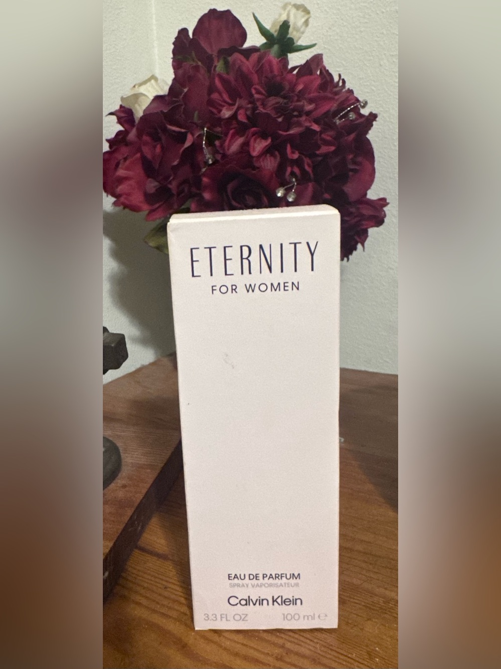 Calvin Klein Eternity for Women - White and Purple Accents